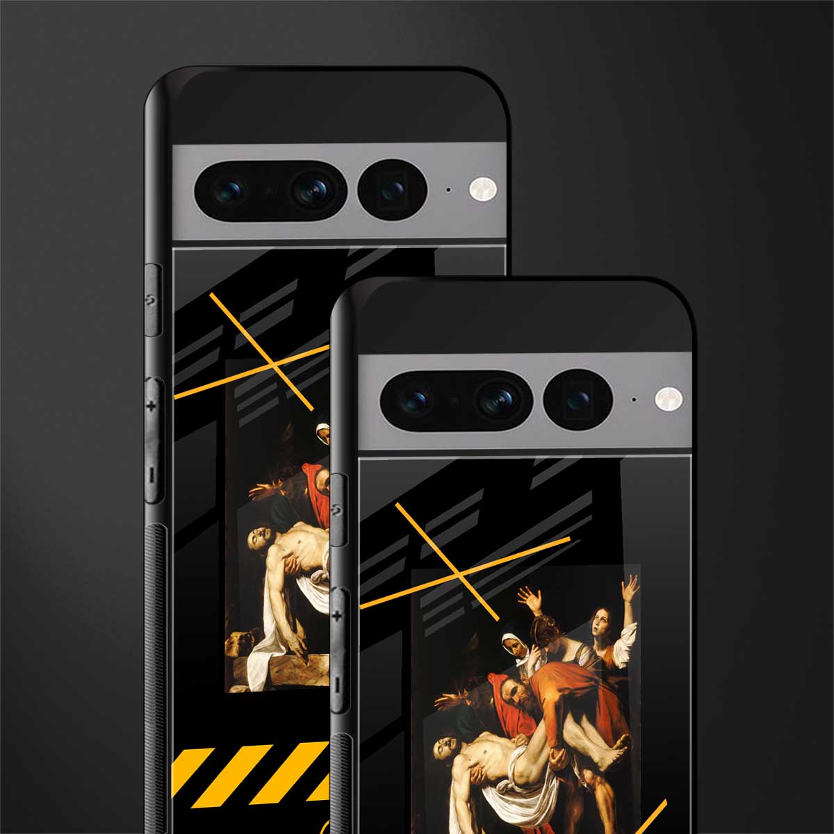 the entombment back phone cover | glass case for google pixel 7 pro