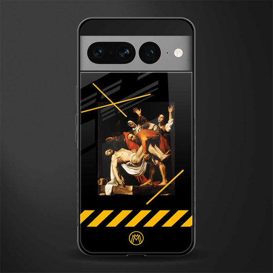 the entombment back phone cover | glass case for google pixel 7 pro