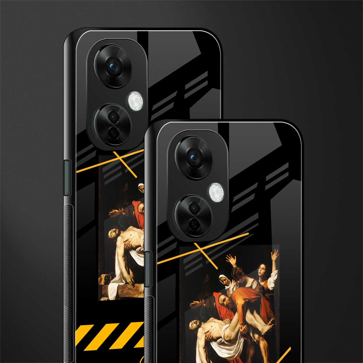the entombment back phone cover | glass case for oneplus nord ce 3 lite