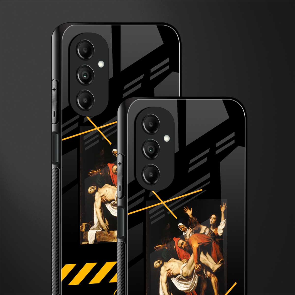 the entombment back phone cover | glass case for samsung galaxy a14 5g