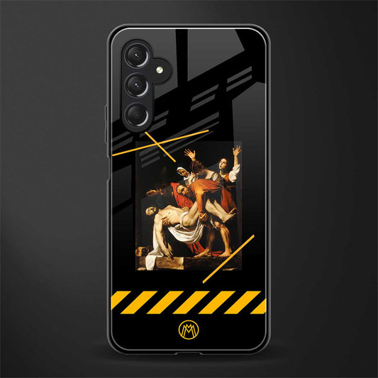 the entombment back phone cover | glass case for samsun galaxy a24 4g
