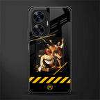 the entombment back phone cover | glass case for realme c55