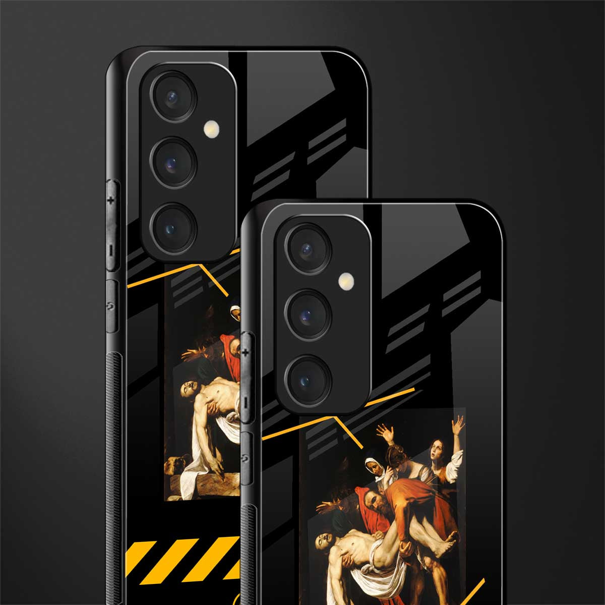 the entombment back phone cover | glass case for samsung galaxy s23 fe 5g