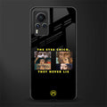 the eyes chico, they never lie movie quote glass case for vivo x60 pro image