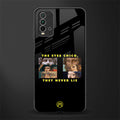 the eyes chico, they never lie movie quote glass case for redmi 9 power image