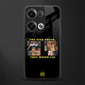the eyes chico, they never lie movie quote back phone cover | glass case for oppo reno 8
