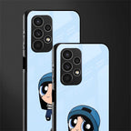 the powerpuff girls blue bubbles back phone cover | glass case for samsung galaxy a13 4g