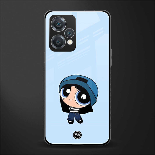 the powerpuff girls blue bubbles back phone cover | glass case for oneplus nord ce 2 lite 5g