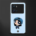 the powerpuff girls blue bubbles back phone cover | glass case for iQOO 9 Pro