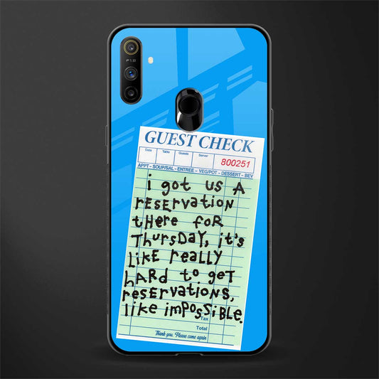 the reservation glass case for realme narzo 20a image