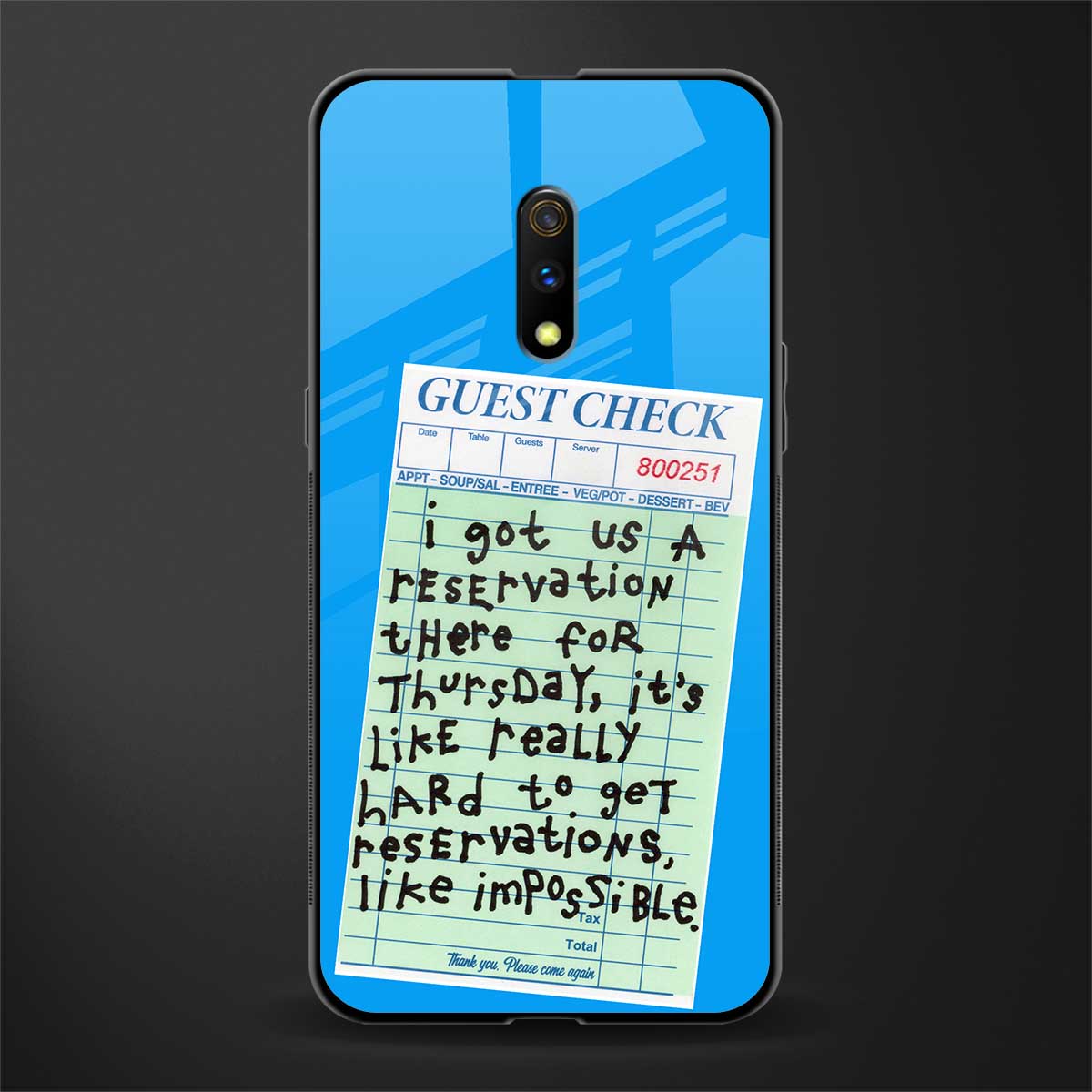 the reservation glass case for oppo k3 image