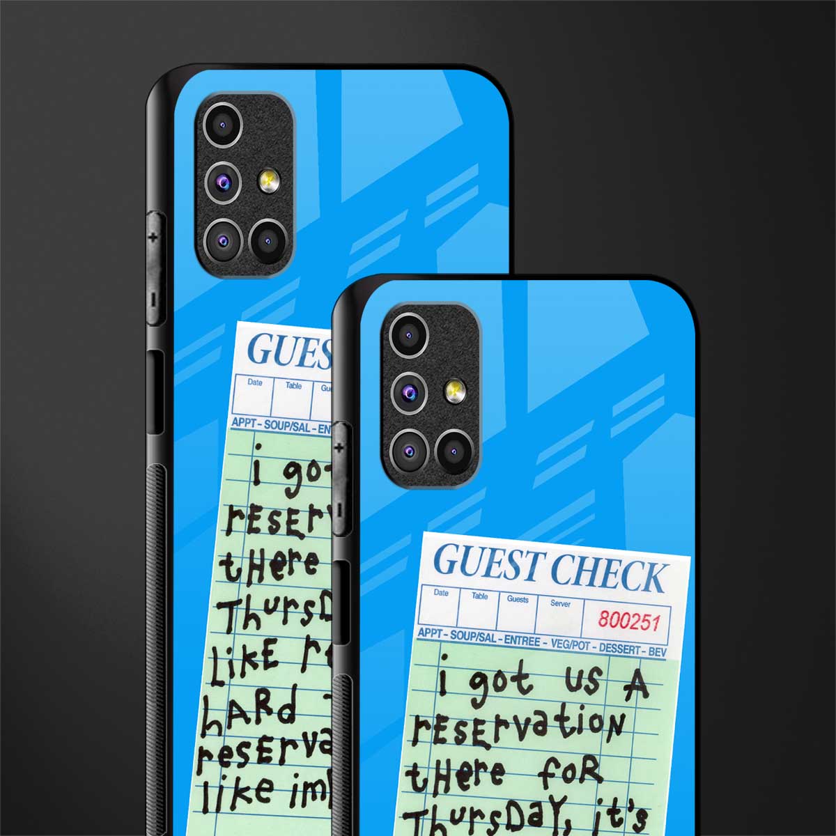 the reservation glass case for samsung galaxy m31s image-2