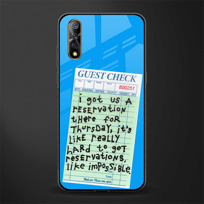 the reservation glass case for vivo z1x image