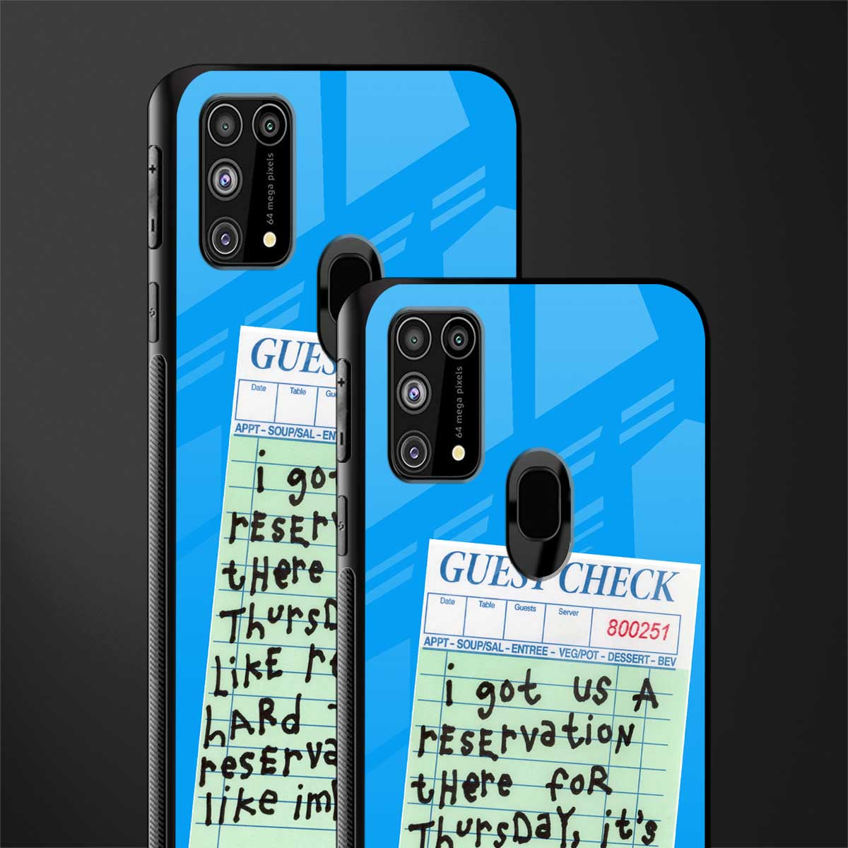 the reservation glass case for samsung galaxy m31 image-2