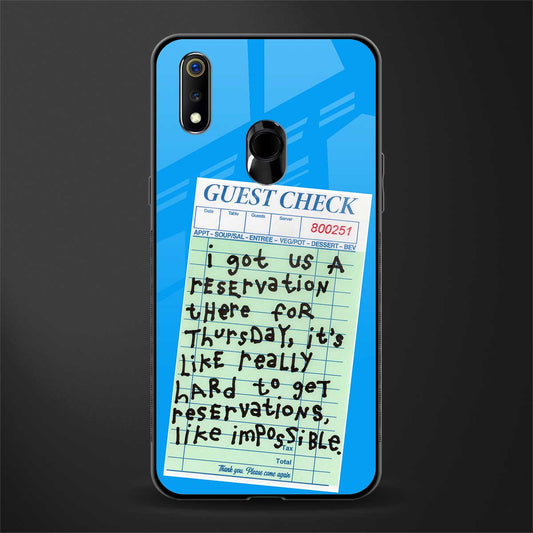 the reservation glass case for realme 3 pro image
