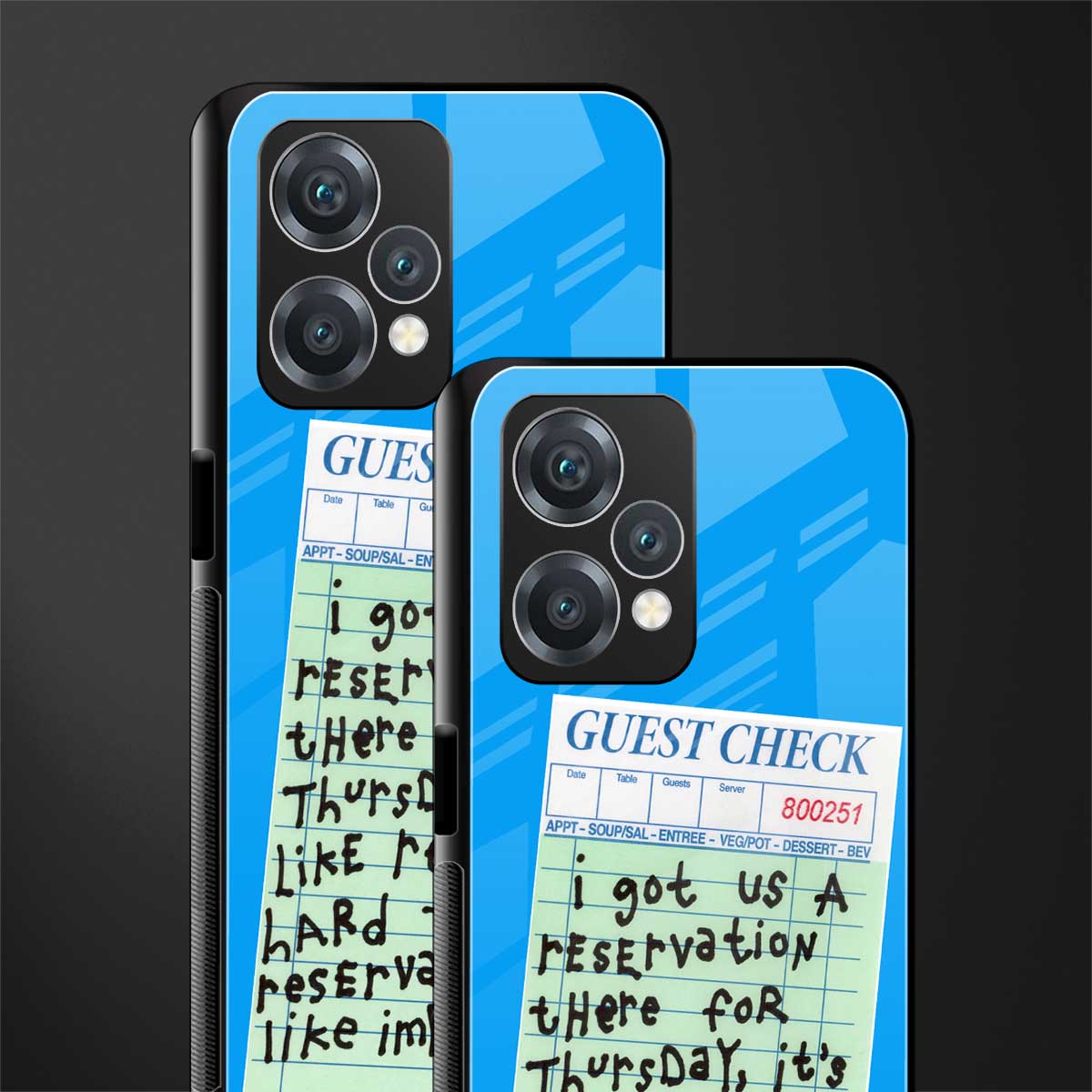 the reservation back phone cover | glass case for realme 9 pro 5g