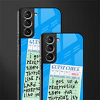 the reservation glass case for samsung galaxy s22 plus 5g image-2