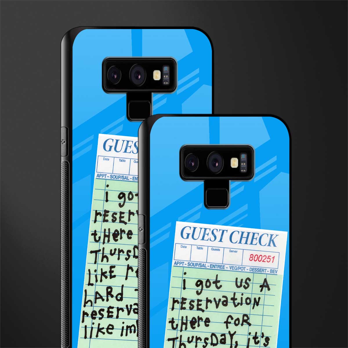 the reservation glass case for samsung galaxy note 9 image-2