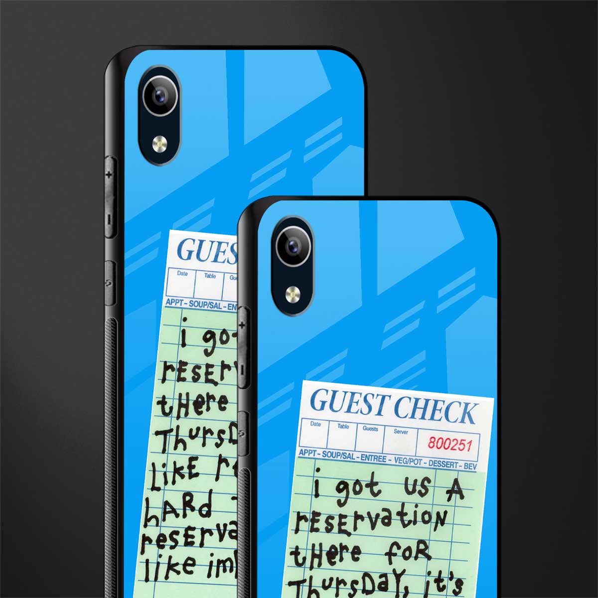 the reservation glass case for vivo y1s without fingerprint image-2