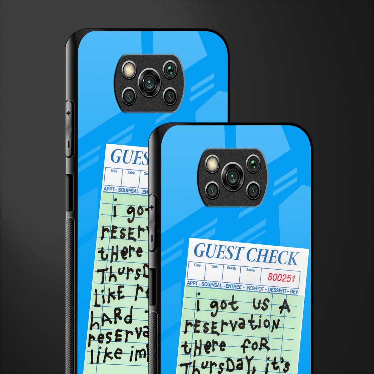 the reservation glass case for poco x3 pro image-2