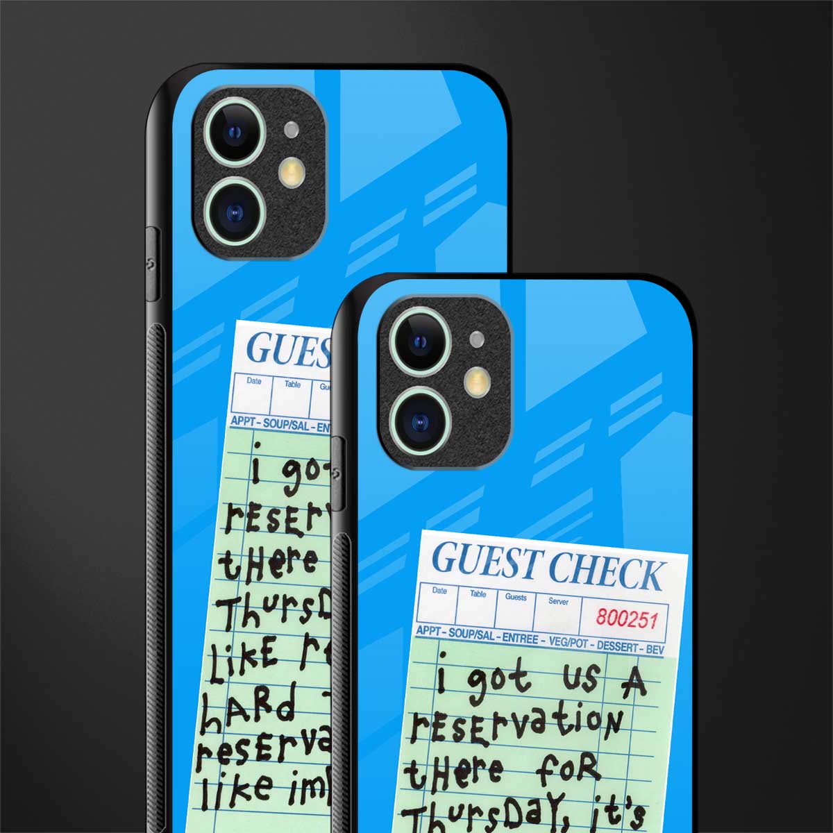 the reservation glass case for iphone 12 mini image-2