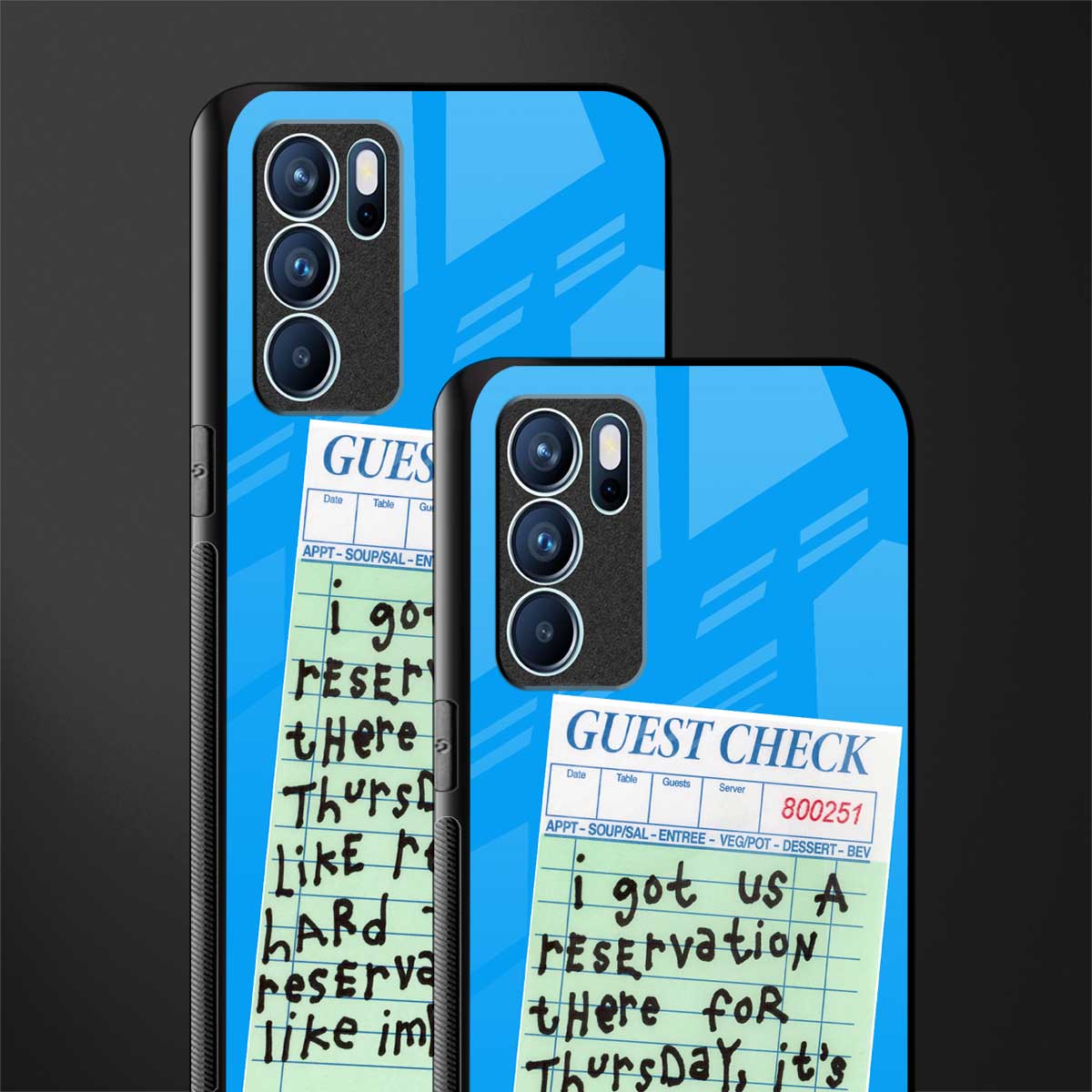 the reservation glass case for oppo reno6 pro 5g image-2