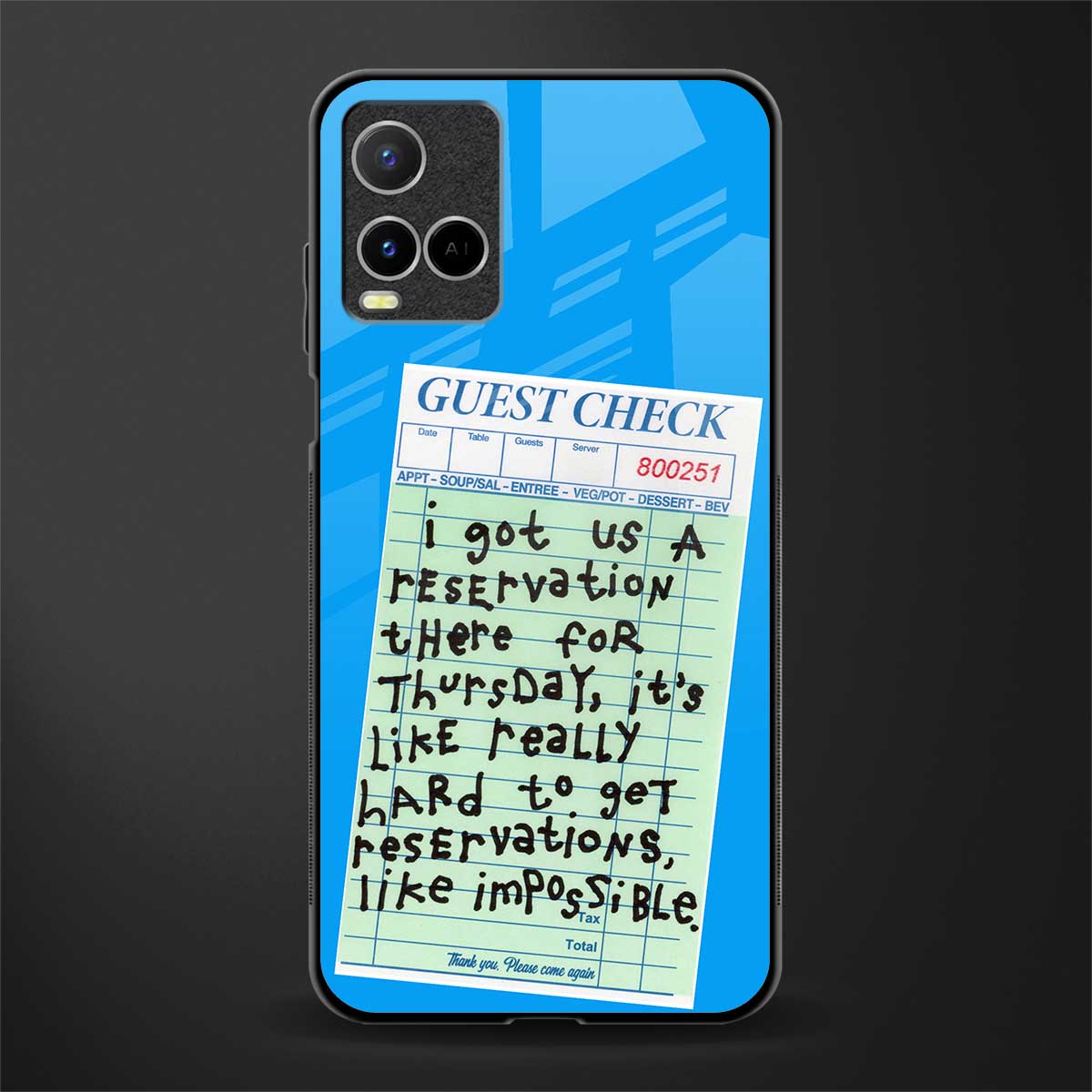 the reservation glass case for vivo y21t image