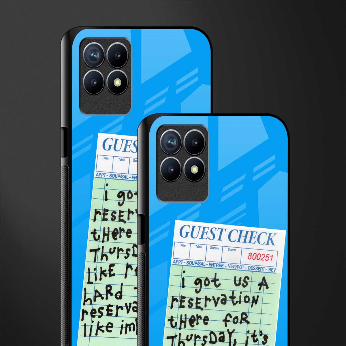 the reservation glass case for realme 8i image-2