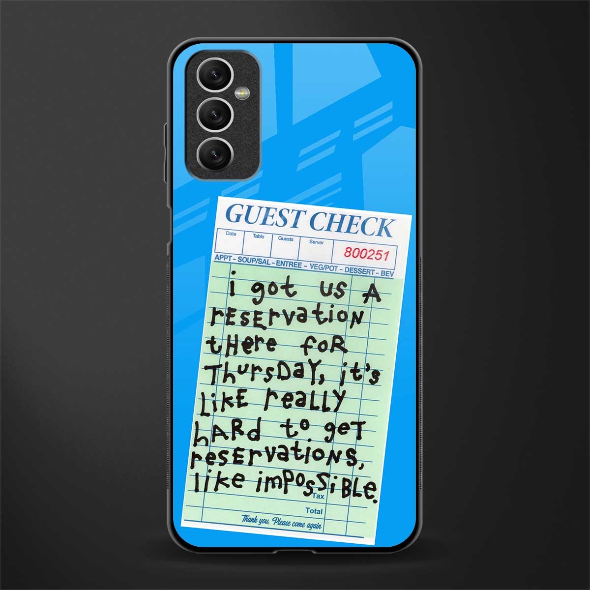 the reservation glass case for samsung galaxy m52 5g image