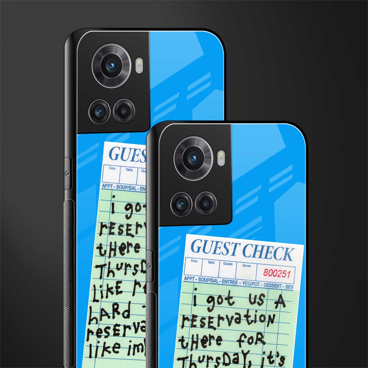 the reservation back phone cover | glass case for oneplus 10r 5g