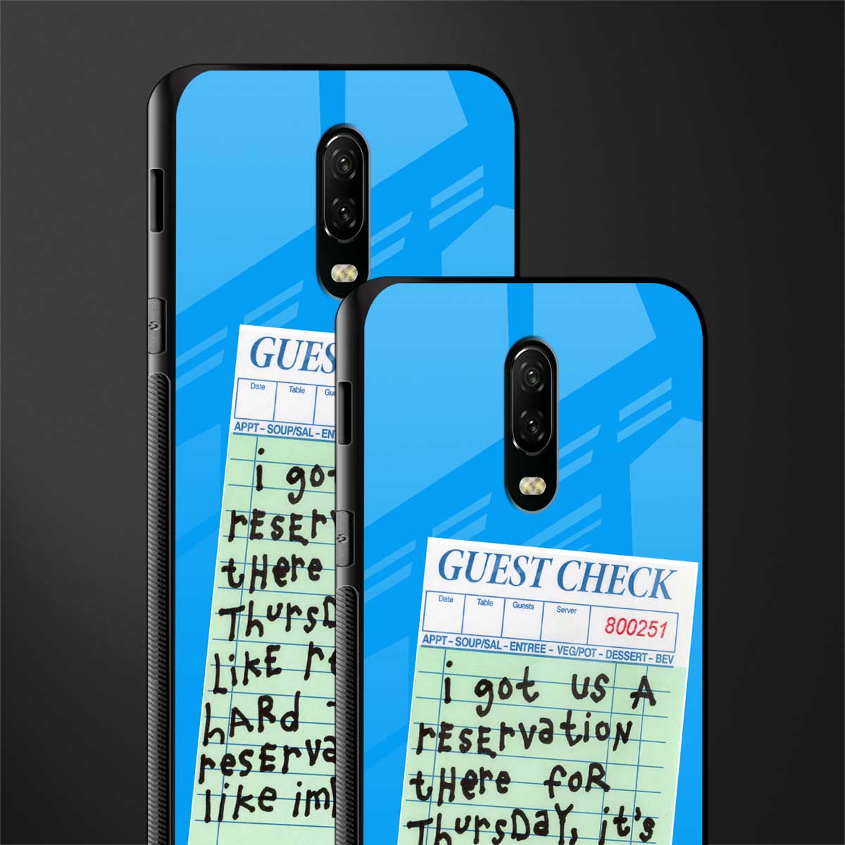 the reservation glass case for oneplus 6t image-2