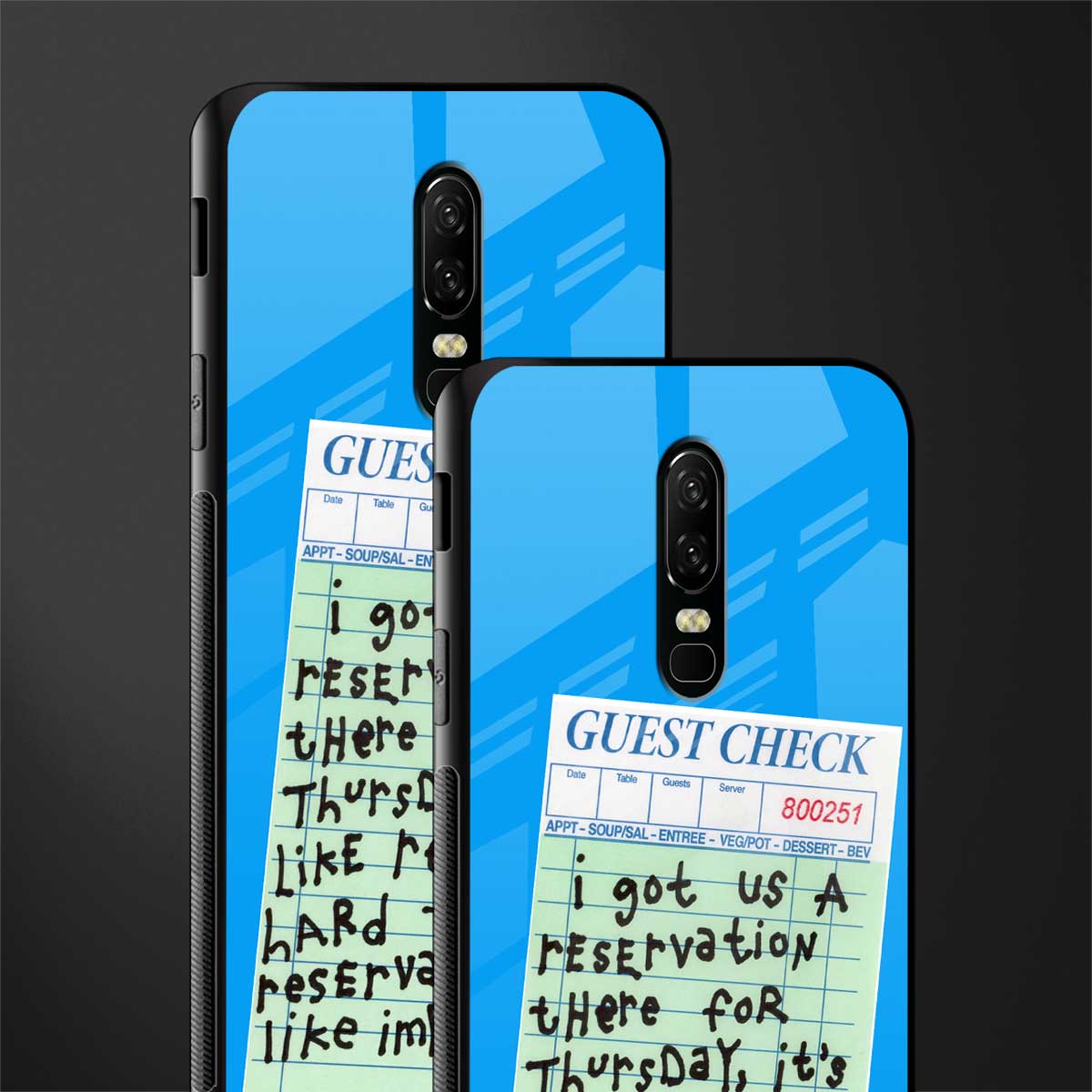 the reservation glass case for oneplus 6 image-2
