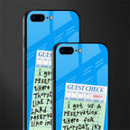 the reservation glass case for iphone 8 plus image-2