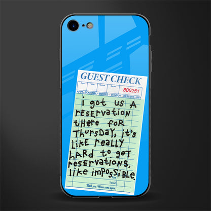the reservation glass case for iphone 8 image