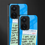 the reservation back phone cover | glass case for vivo t1 44w 4g
