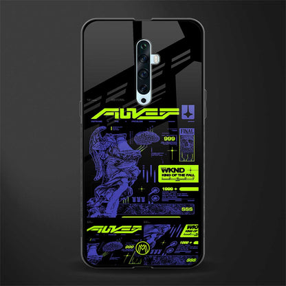 the weeknd glass case for oppo reno 2f image