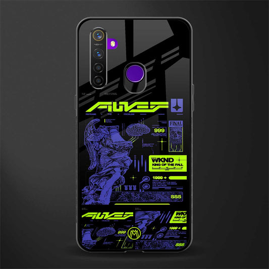 the weeknd glass case for realme narzo 10 image