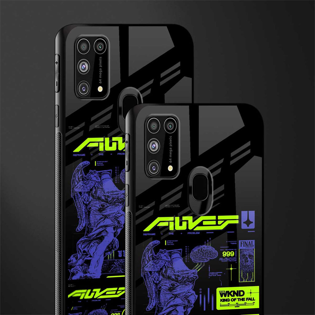 the weeknd glass case for samsung galaxy f41 image-2