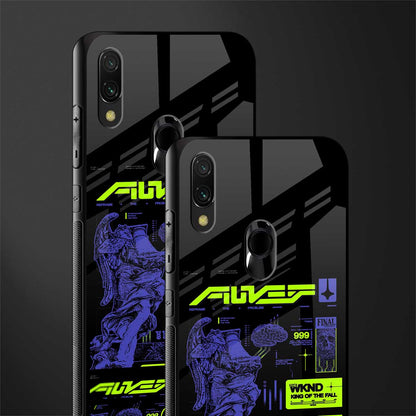 the weeknd glass case for redmi y3 image-2