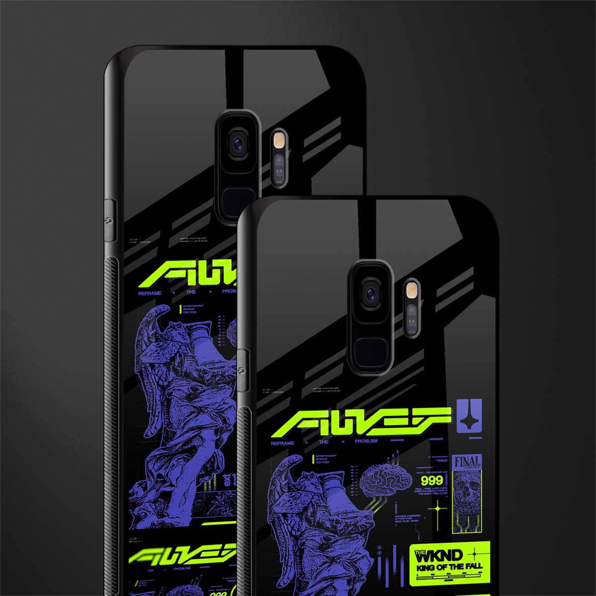 the weeknd glass case for samsung galaxy s9 image-2