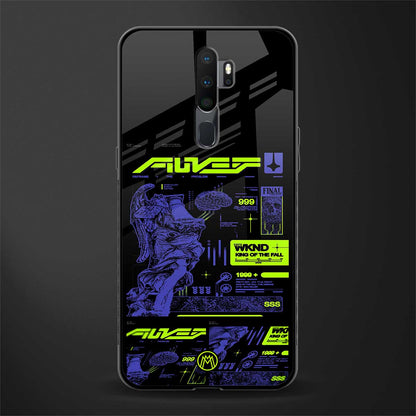 the weeknd glass case for oppo a5 2020 image