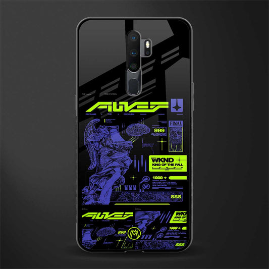 the weeknd glass case for oppo a5 2020 image