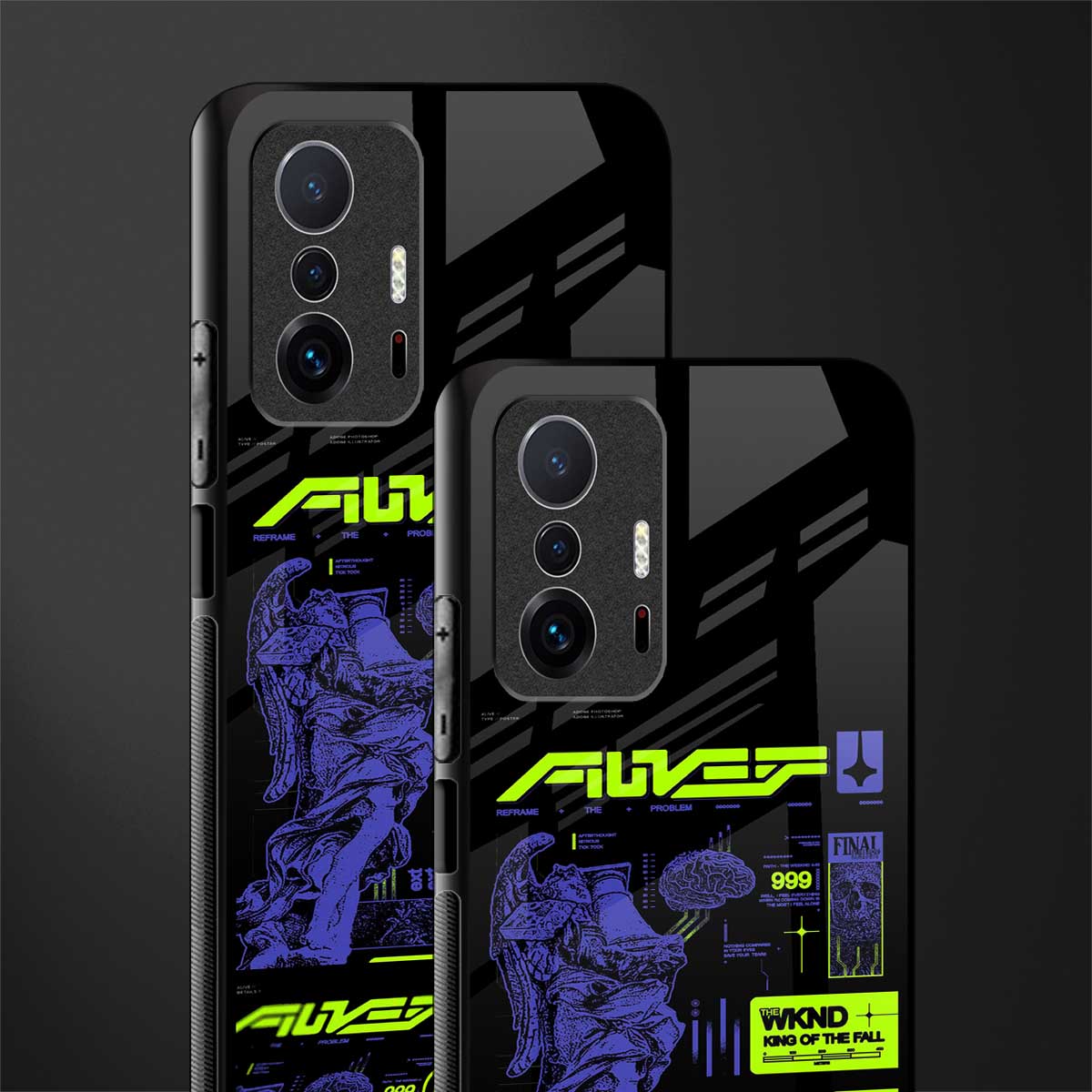 the weeknd glass case for mi 11t pro 5g image-2