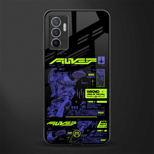 the weeknd glass case for vivo v23e image