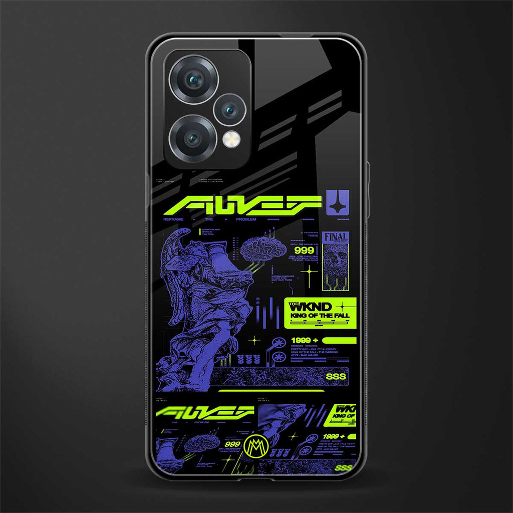 the weeknd back phone cover | glass case for realme 9 pro 5g