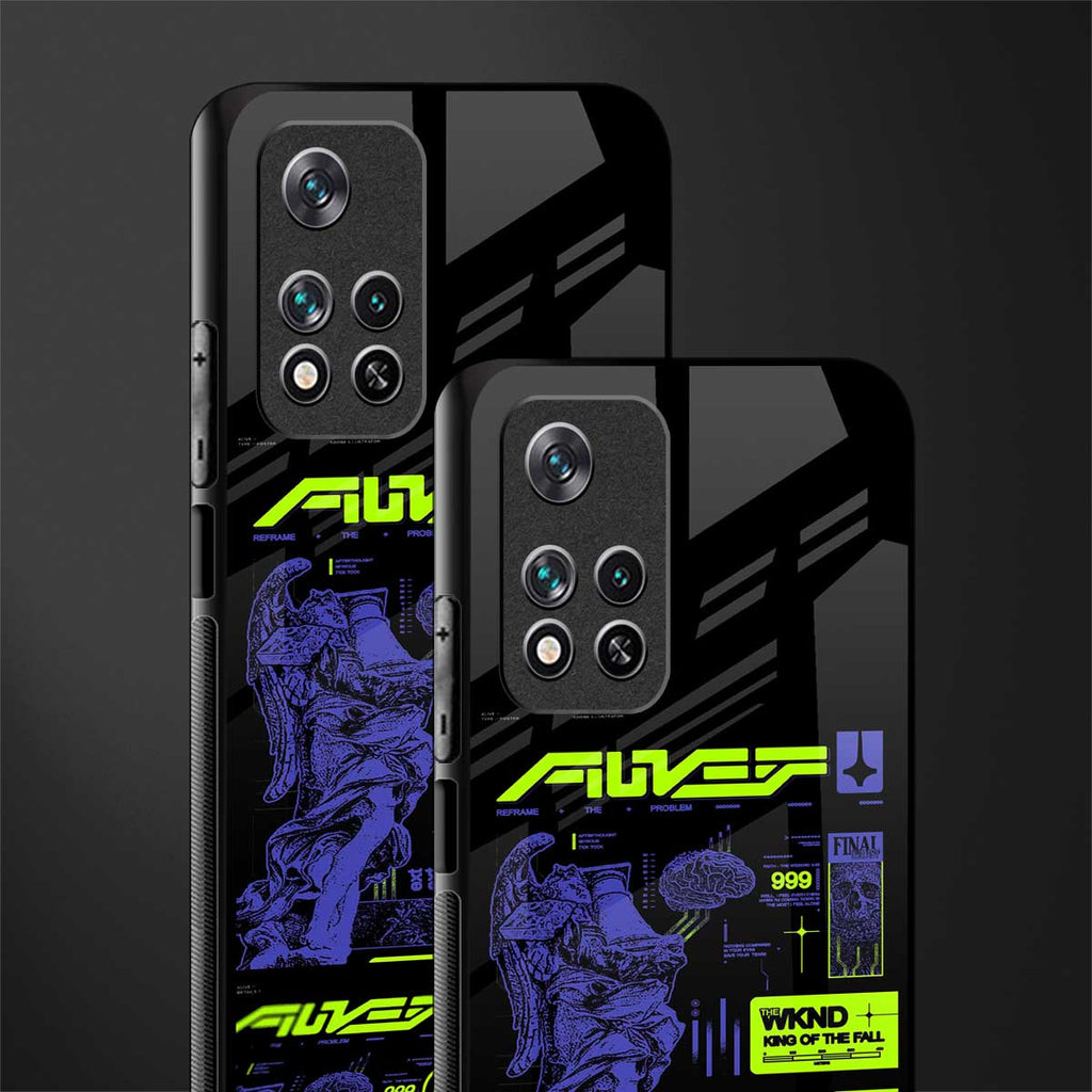 the weeknd glass case for xiaomi 11i 5g image-2