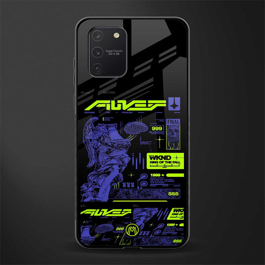 the weeknd glass case for samsung galaxy a91 image