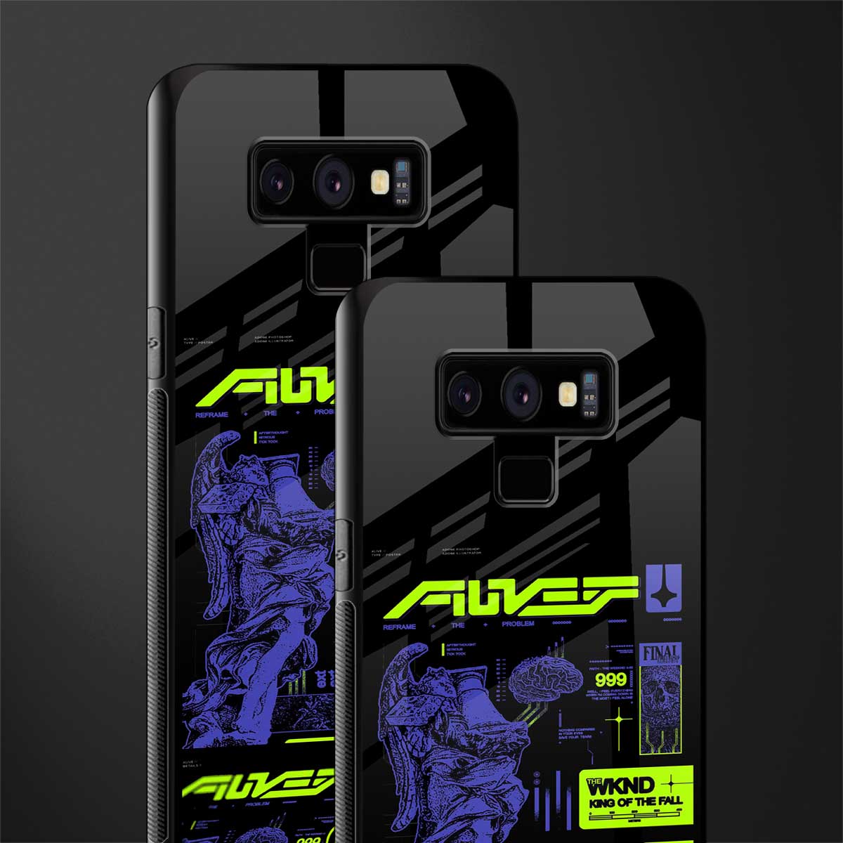 the weeknd glass case for samsung galaxy note 9 image-2