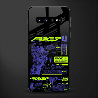 the weeknd glass case for samsung galaxy s10 plus image