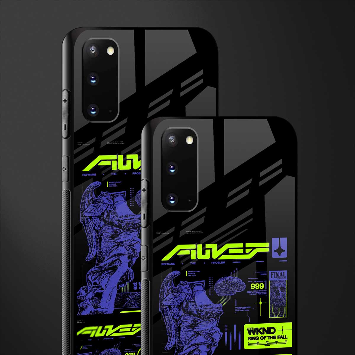 the weeknd glass case for samsung galaxy s20 image-2